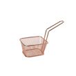 Cosy & Trendy Fry Basket Copper Plated   9x11xh6cm