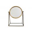 Cosy @ Home Mirror On Foot Brass 31,5x14xh40cm Metal