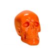 Cosy @ Home Skull Shiny  Orange 10x6,7xh7,1cm Cerami