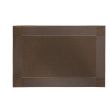 Cosy & Trendy Placemat Pvc Woven Brown 45x30cm
