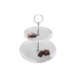 Cosy & Trendy Cake Stand White 2 Levels D16-d21xh24cm