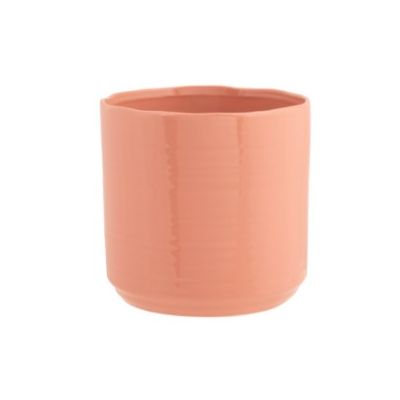 Cosy @ Home Flowerpot Old Pink 13x13xh12,5cm Cylindr