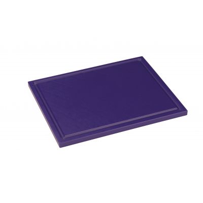 Interlux Cutting board with groove - 325x265x15mm - Purple
