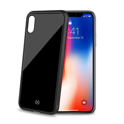 Celly Diamond Glass Case for iPhone X/XS