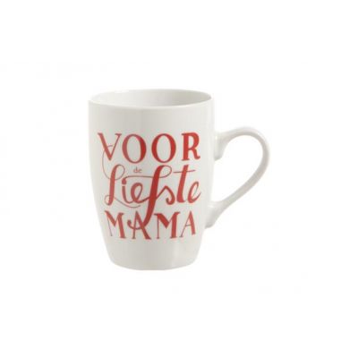 Cosy & Trendy Mug D8xh10cm 'voor De Liefste Mama'
