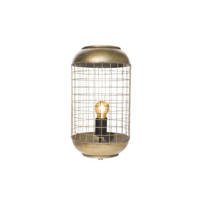 Cosy @ Home Lamp Brass Round Metal 21x21xh94