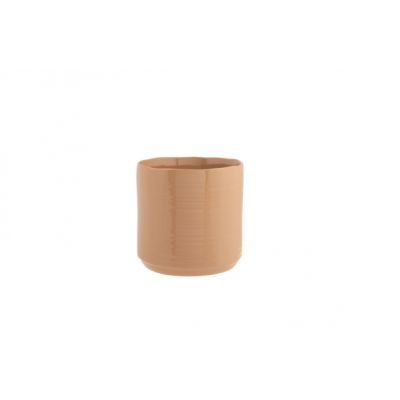 Cosy @ Home Flowerpot Sand 13x13xh12,5cm Cylindrical