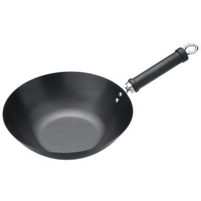anti-kleef wok met platte bodem 30.5cm