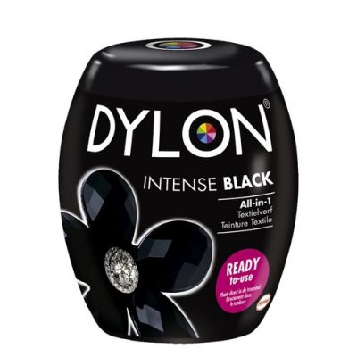 Dylon Color Fast Bol Nr 12 Intense Black + Zout 350 G