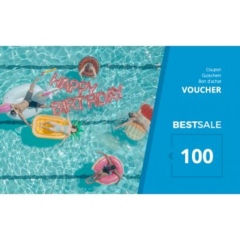 BestSale Shop Voucher €25 – €500 / Birthday Pool
