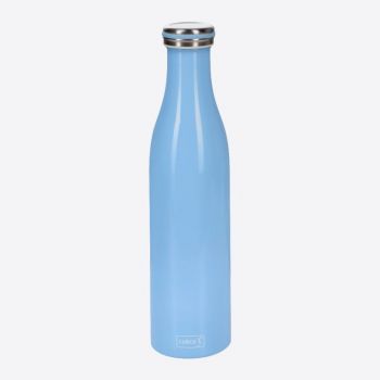 Lurch double-walled stainless steel vacuum flask light blue 750ml