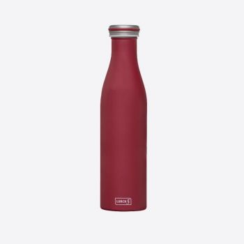 Lurch double-walled stainless steel vacuum flask burgundy 750ml