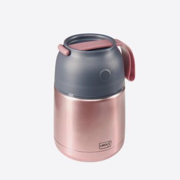 Lurch Iso-Pot double-walled stainless steel vacuum food container rose-mettalic 450ml