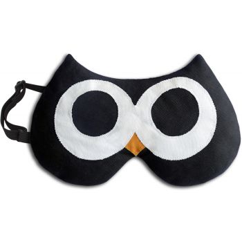 Eye mask Stella the Owl - black