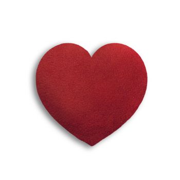Warming pillow Heart Small - red