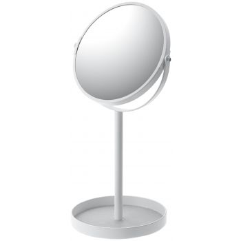 Accessories Tray & Mirror - Tower - white