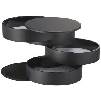 Accessory tray 4 tiers - Tower - black