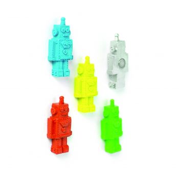 Magnet Robot - set of 5 assorted