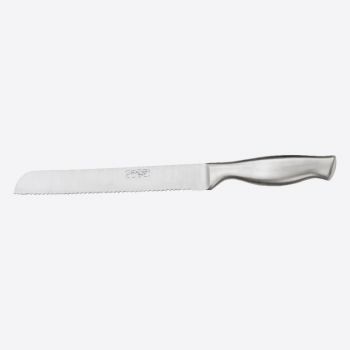 Jean Dubost stainless steel bread knife with protective cover 20cm