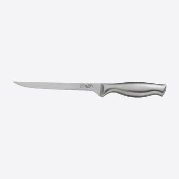 Jean Dubost stainless steel filet knife with protective cover 18cm