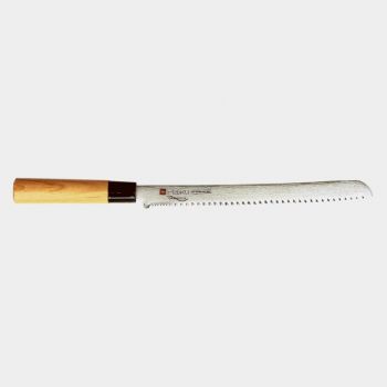 Chroma Haiku Damast bread knife 25cm