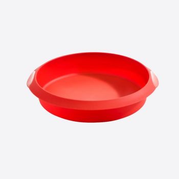 Lékué pie mold in silicone red Ø 24cm H 5.7cm