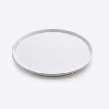 Lékué ceramic plate white for pie mold Tarte Tatin Ø 24cm
