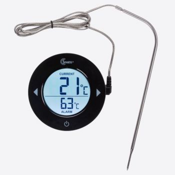 Sunartis digital household and barbecue thermometer black