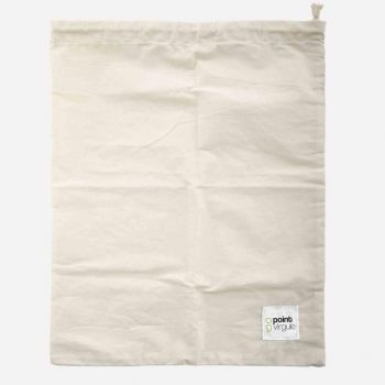 Point-Virgule reusable cotton bread bag 32x47cm