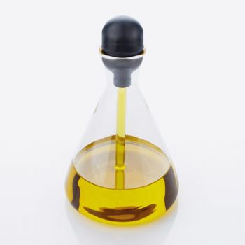 Point-Virgule glass oil bottle with pipette 250ml