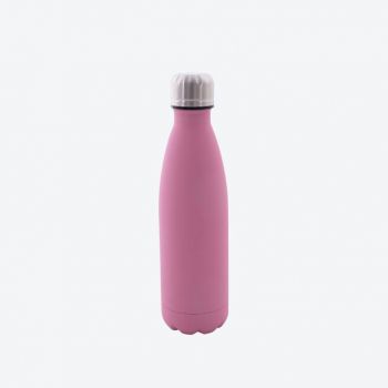 Point-Virgule double-walled vacuum flask in stainless steel dusty rose 500ml