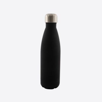 Point-Virgule double-walled vacuum flask in stainless steel matt black 500ml