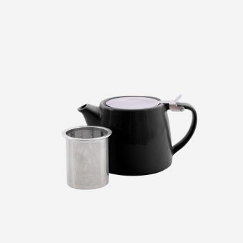 Point-Virgule teapot with infuser mat black 500ml