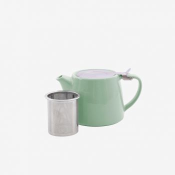 Point-Virgule teapot with infuser mat sage green 500ml