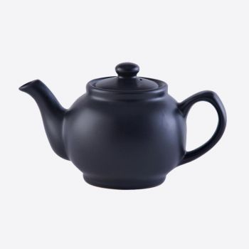 Price & Kensington ceramic 6-cup teapot matt black 1.1L