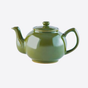 Price & Kensington glossy ceramic 6-cup teapot olive green 1.1L