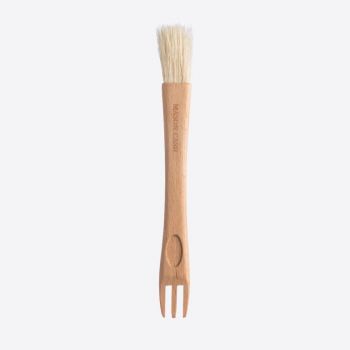 Mason Cash Innovative Kitchen wooden pastry brush and fork 21cm
