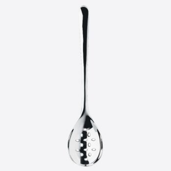Robert Welch Signature stainless steel slotted spoon deep bowl 32cm