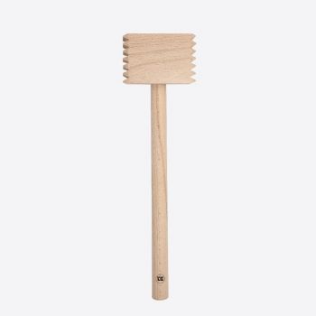 T&G Woodware beech square meat hammer 30.5cm