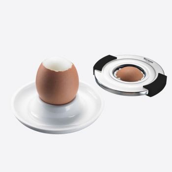 Westmark egg cutter in stainless steel 9.1x8.1x1.1cm