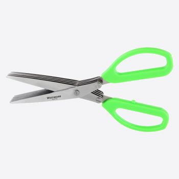Westmark herb scissors in plastic and stainless steel green 20x7.6x1.9cm