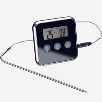 Westmark digitale meat thermometer with magnet black 8x8x1.5cm
