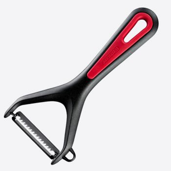 Westmark Gallant peeler julienne in stainless steel and plastic black and red 15x6.9x1.8cm