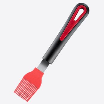 Westmark Gallant silicone brush black and red 20.5x2.7x2cm