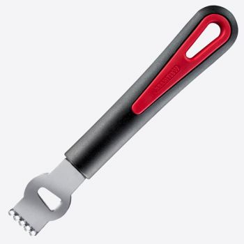 Westmark Gallant zester in stainless steel and plastic black and red 16.5x2.7x2cm