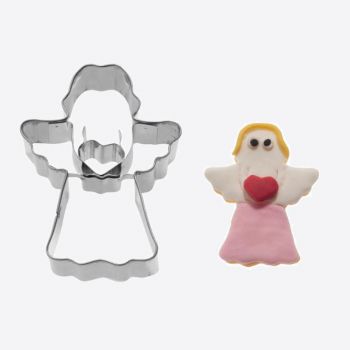 Westmark stainless steel cookie cutter 2D angel 7x5.4x2.2cm