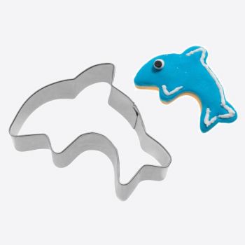 Westmark stainless steel cookie cutter dolphin 7.5x5.9x2.2cm