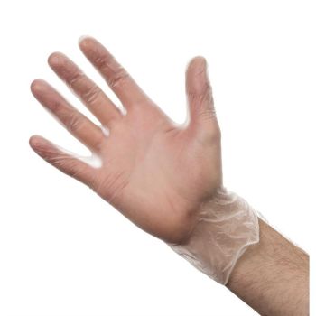 Hygiplas vinyl handschoenen transparant poedervrij S (100 stuks)