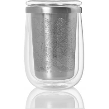 Adhoc Fusion Teaglass with Teafilter 400 ml