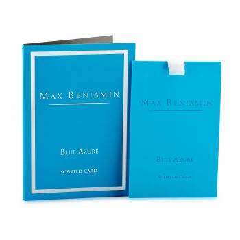 Max Benjamin Classic Scented Card Blue Azure